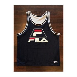 Vintage Fila Reversible Basketball Jersey